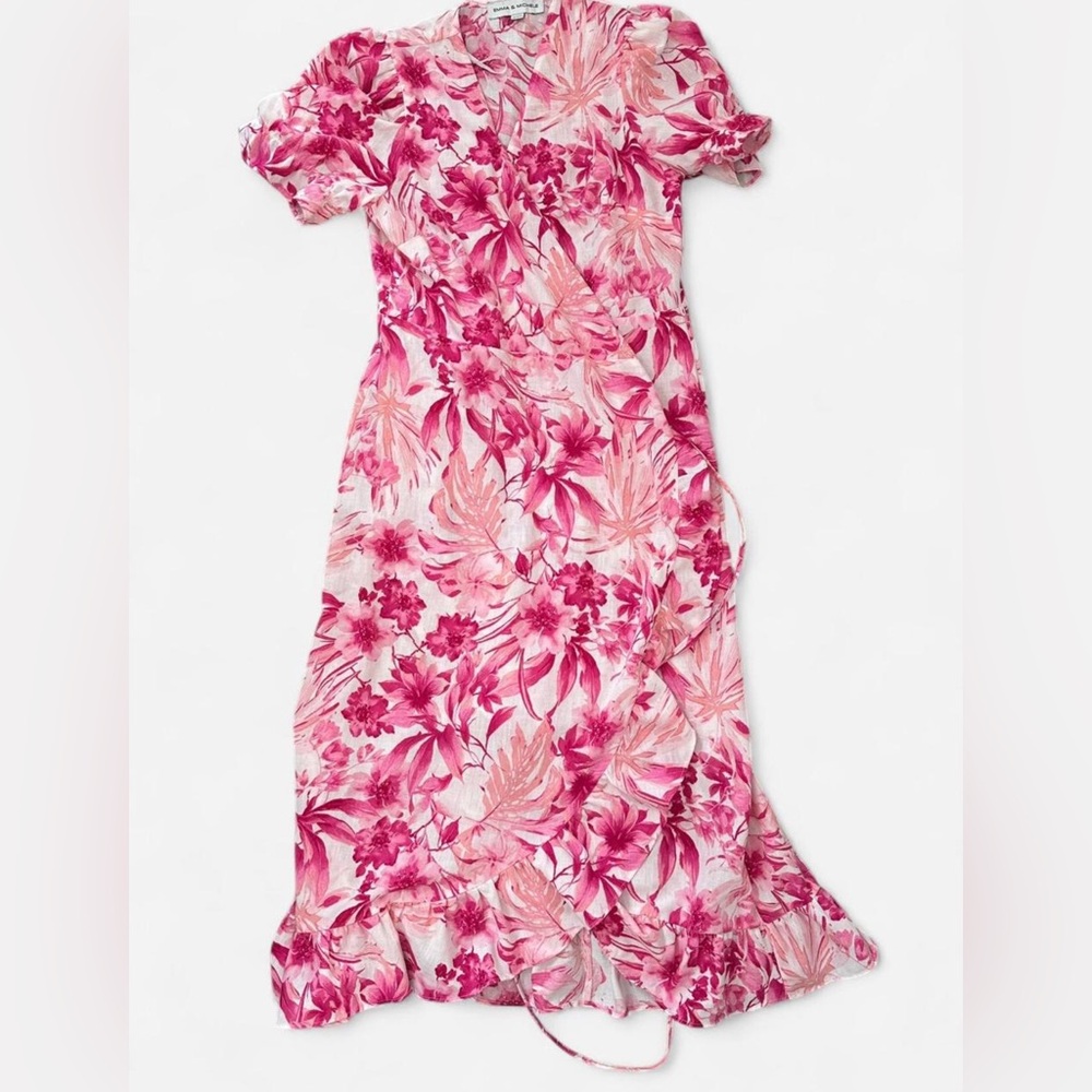 Emma & Michele Pink Floral Dress